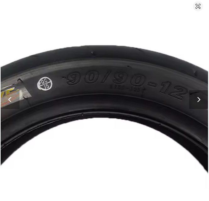 12 inch Supermoto Tire For Yozma, Tuttio, or pit e-bikes