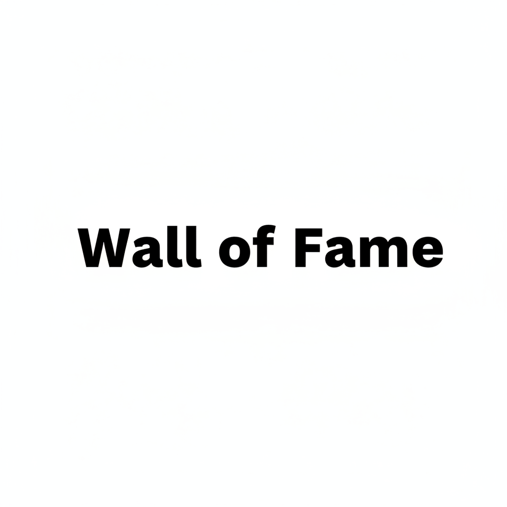 Wall of Fame